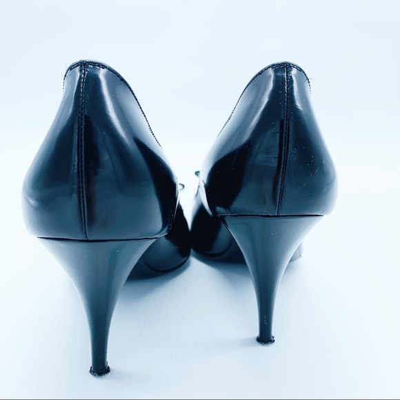 Marc Jacobs Black Red stiletto pumps heels SZ 9 - Picture 6 of 11